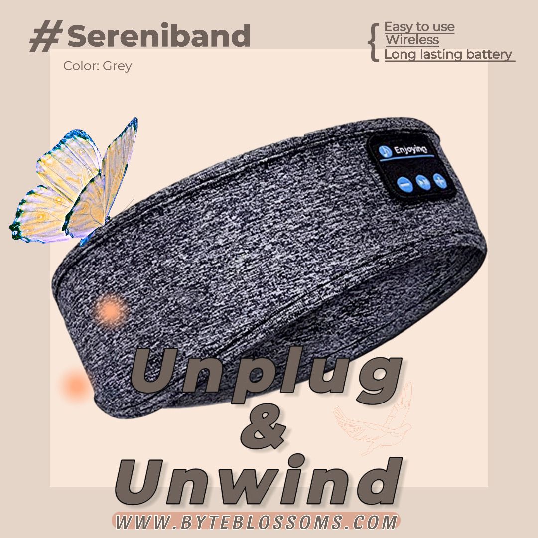 SERENIBAND - Wireless/Bluetooth Headband